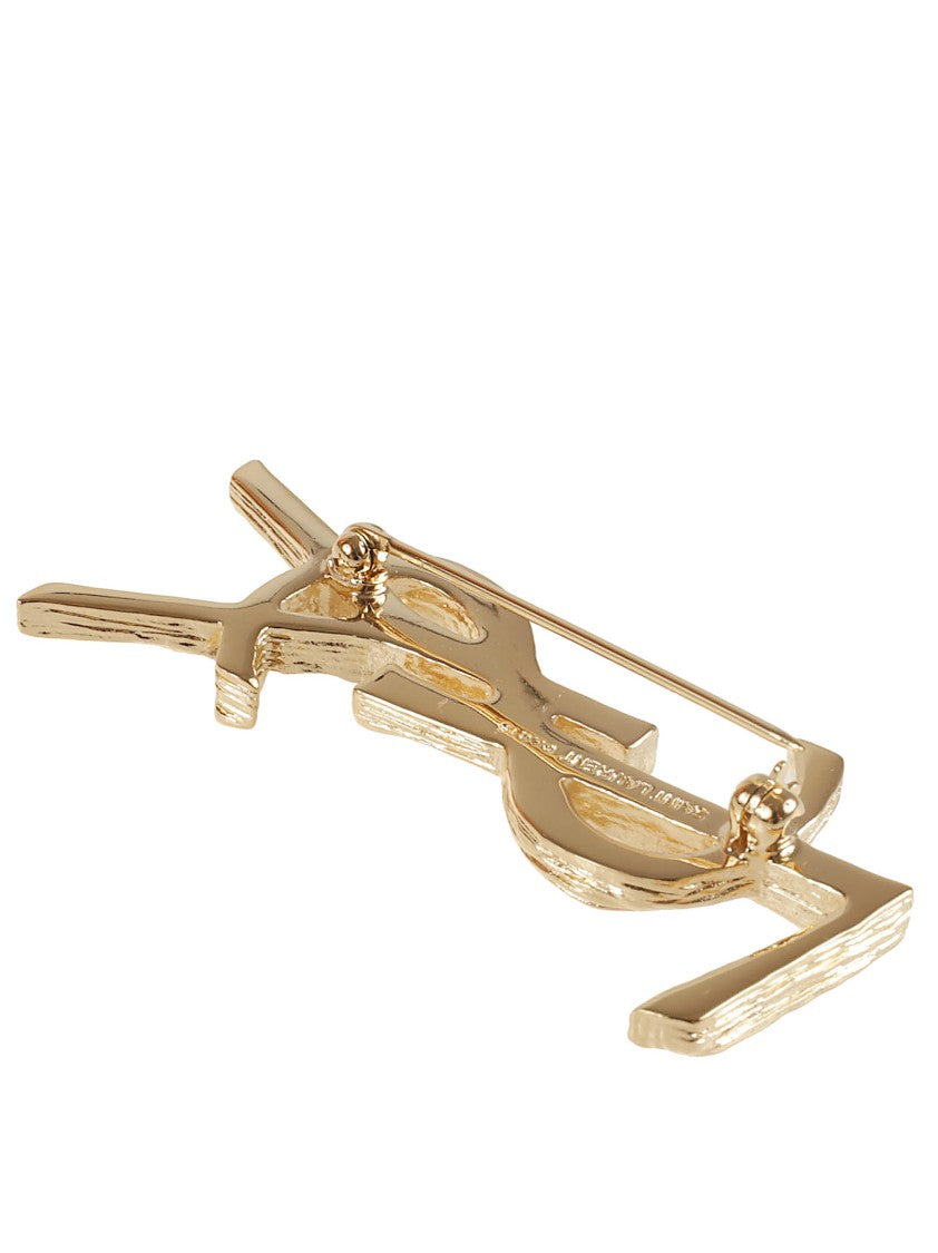 Saint Laurent Intertwined Brass Accessory