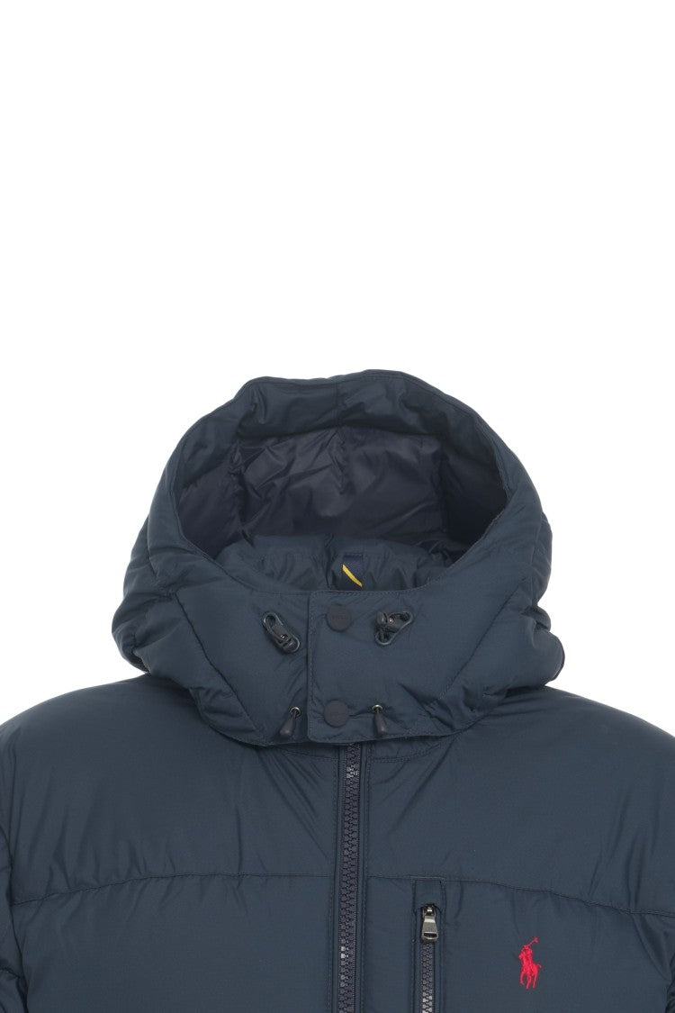Polo Ralph Lauren Quilted Down Jacket With Non-Removable Hood