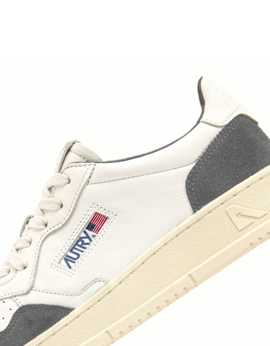 Autry Goat Leather And Suede Bimaterial Sneakers