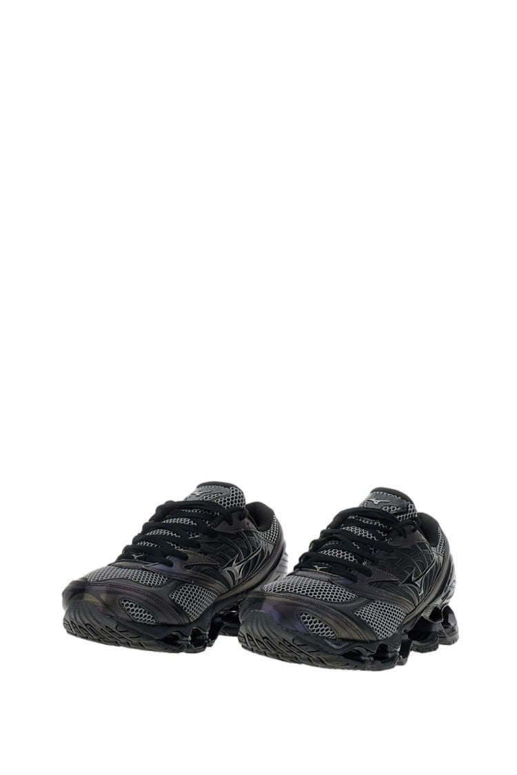 Mizuno Black Mesh Wave Prophecy Ls Sneakers