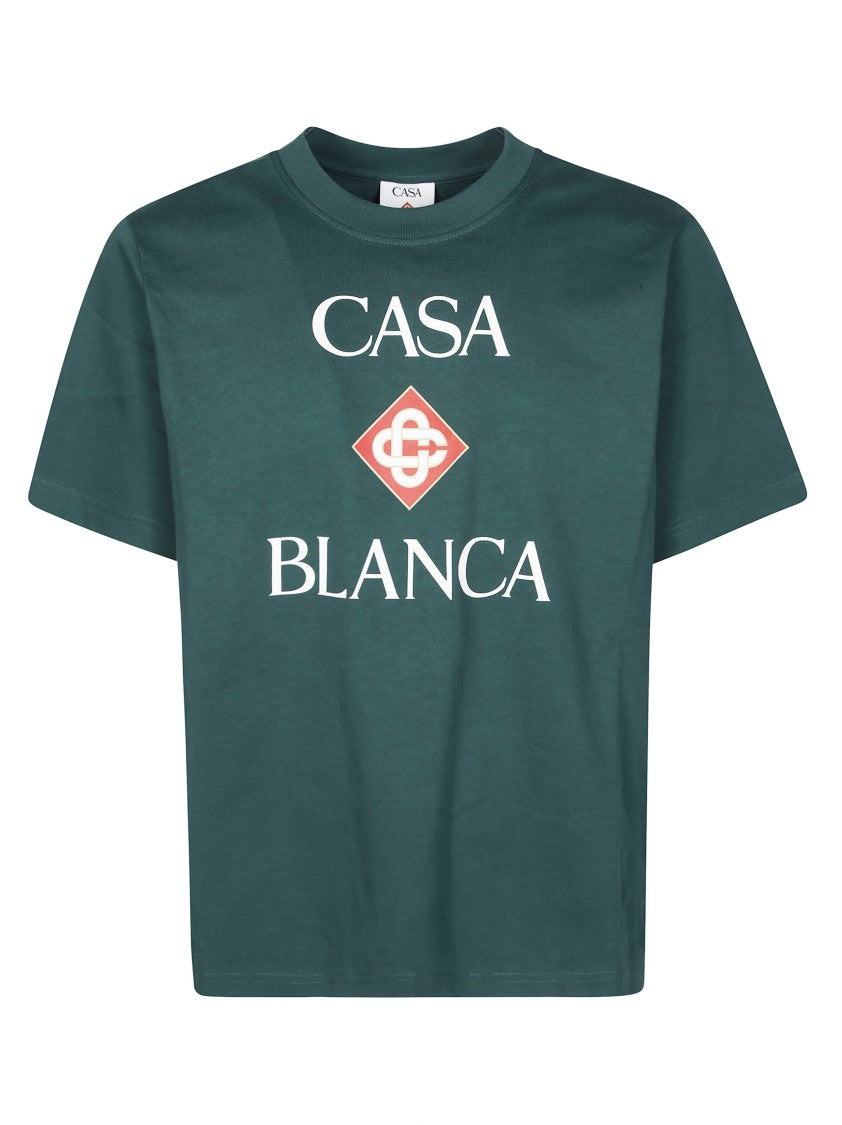Casablanca Classic Graphic Emblem T-Shirt
