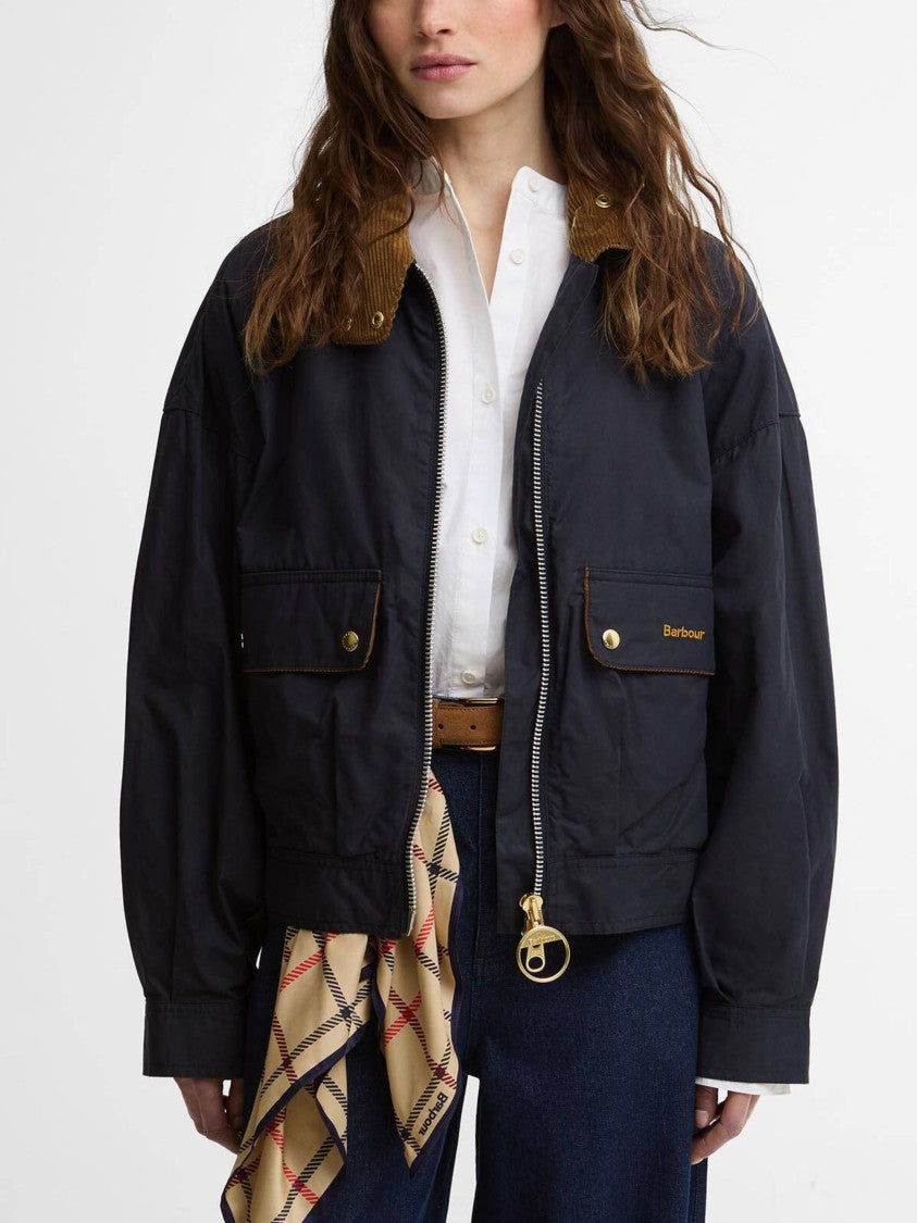 Barbour Blackthorn Blue Cotton Jacket