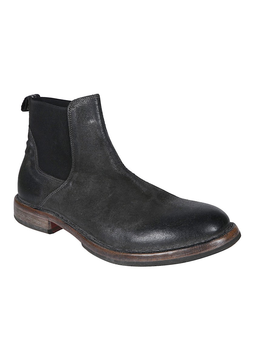Moma Minsk Calf Leather Chelsea Boots