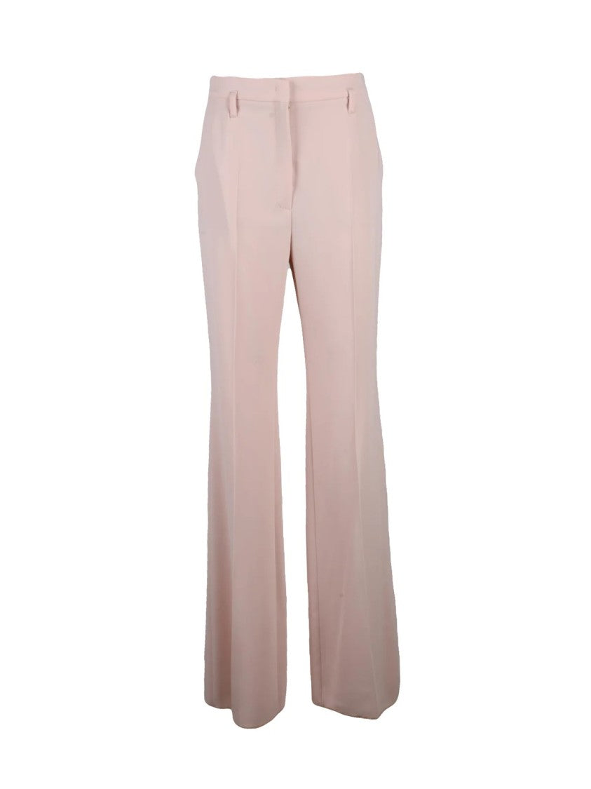 Max Mara High-Waisted Trousers - Pink