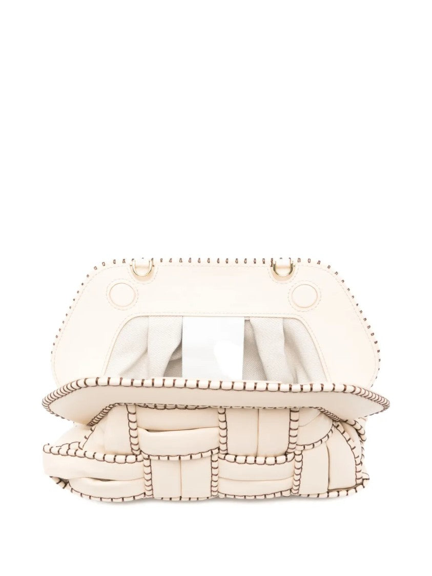 Themoirè Structured Minimalist Bag With Elegant Silhouette