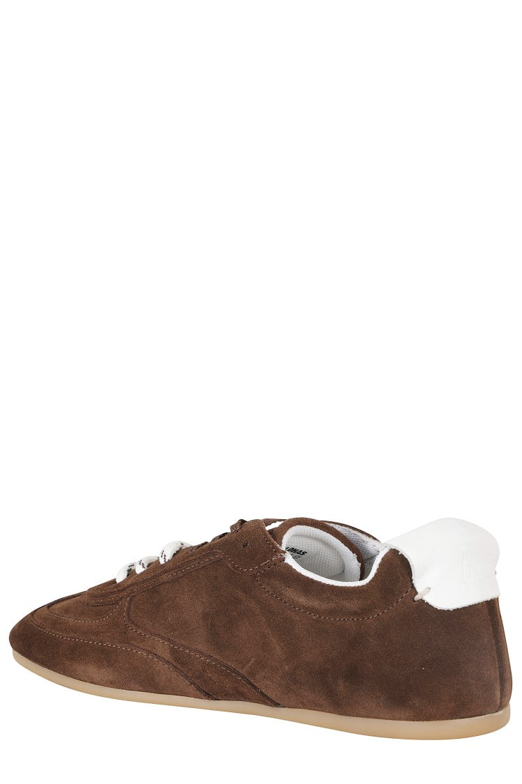 Alohas Chocolate Brown Tb 24 Suede Sneakers