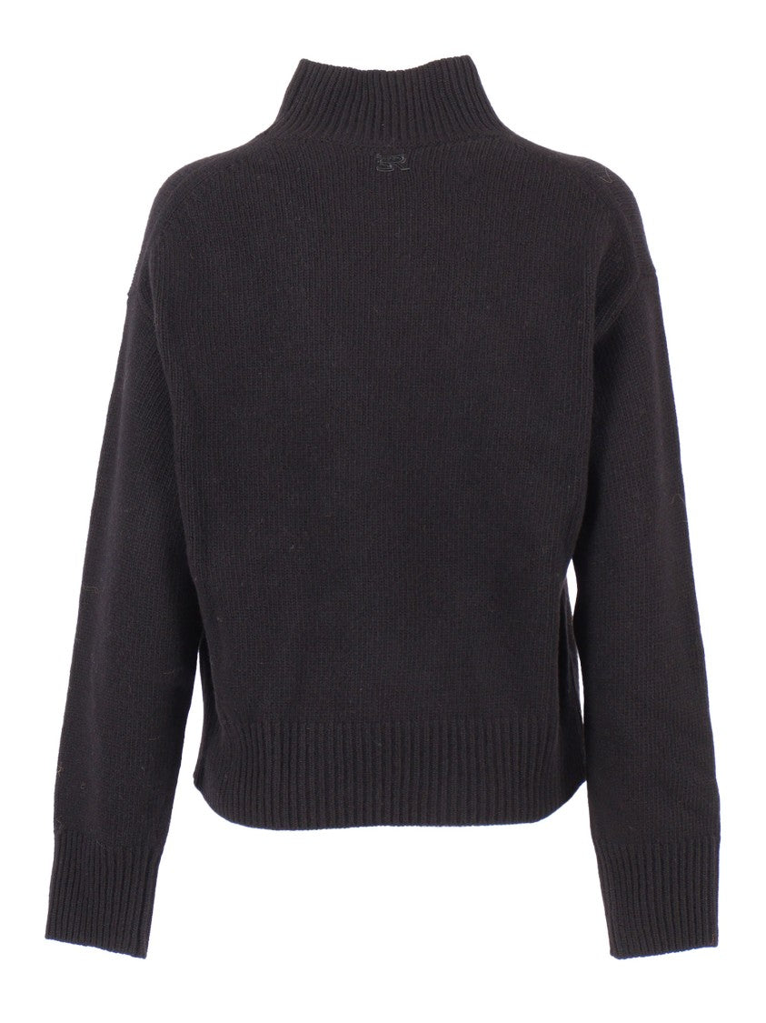 Ermanno Scervino Fitted Turtleneck Sweater With Soft Texture