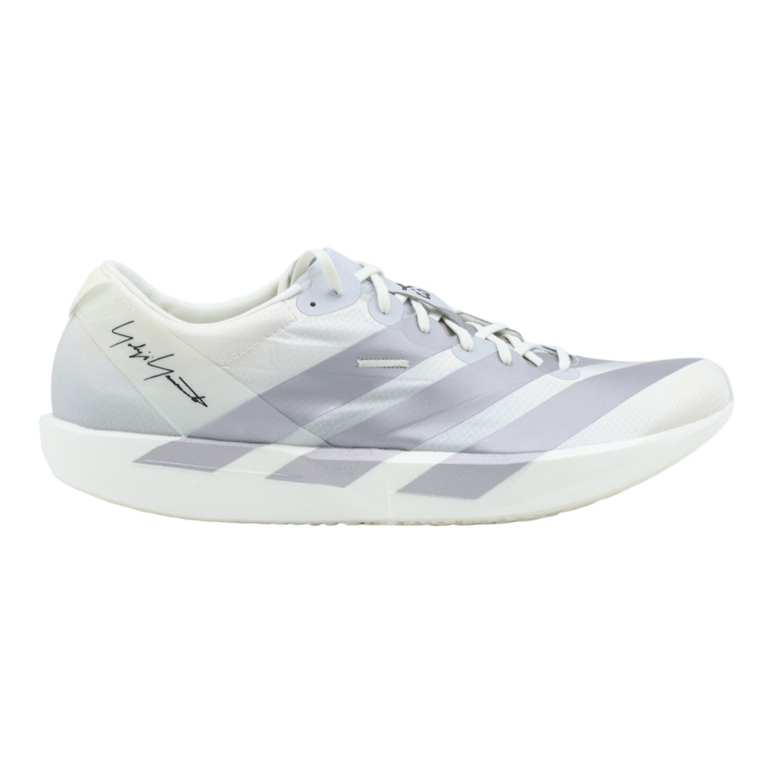 Y-3 Low-Profile Sneakers With Light Grey Accents And Signature Detailing