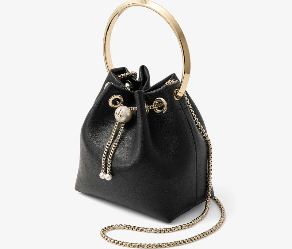 Jimmy Choo Structured Black Bag