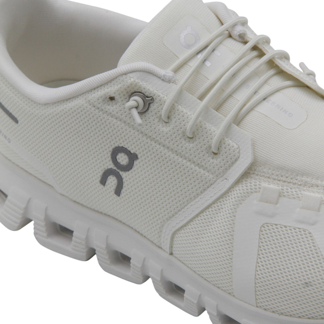 On Breathable Mesh Sneakers With Segmented Sole And Lace-Up Design