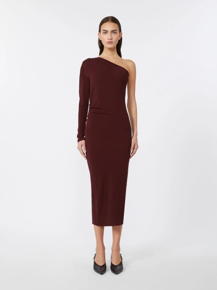 Max Mara Gargano One-Shoulder Midi Dress