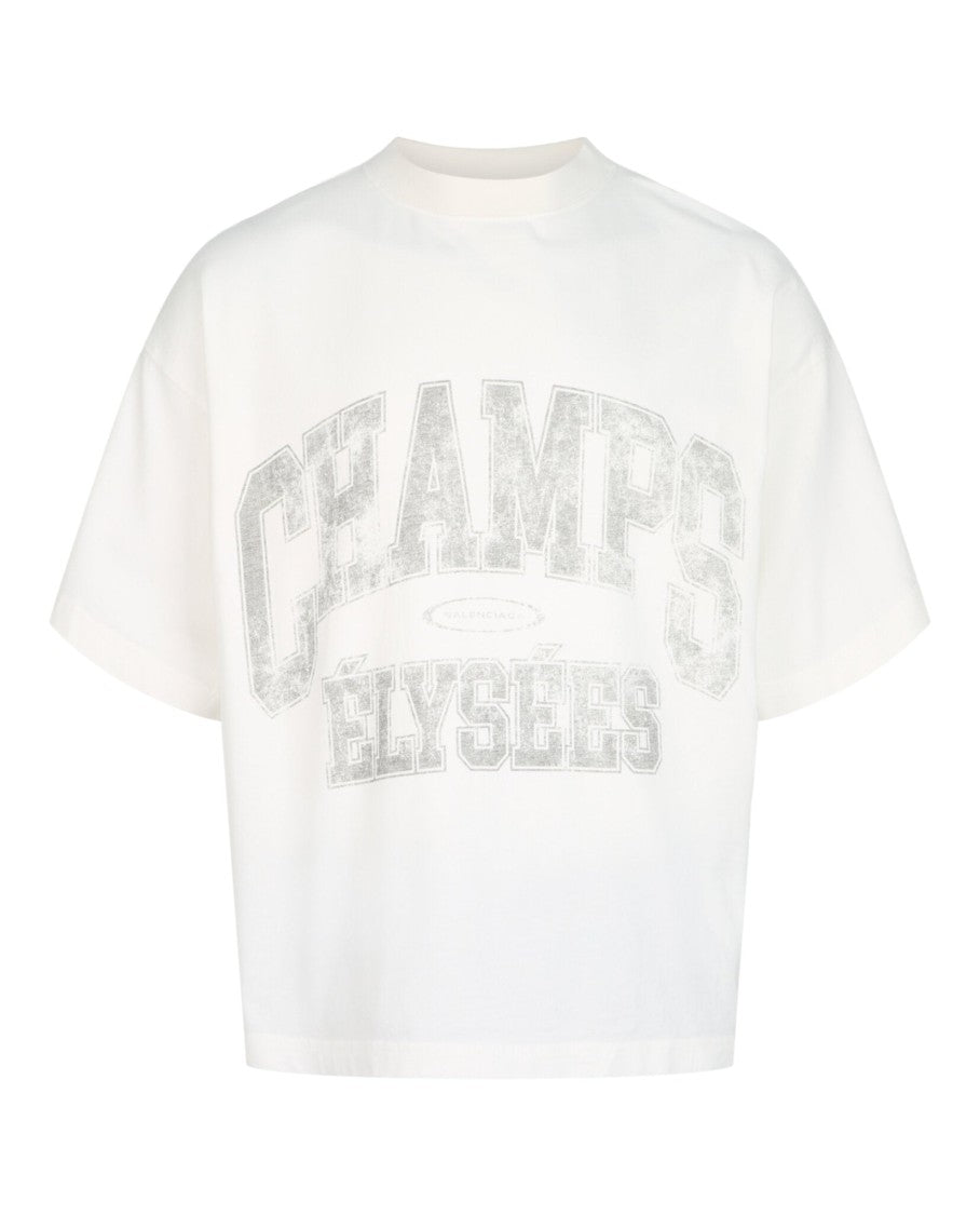 Balenciaga Champs-Élysées Logo T-Shirt