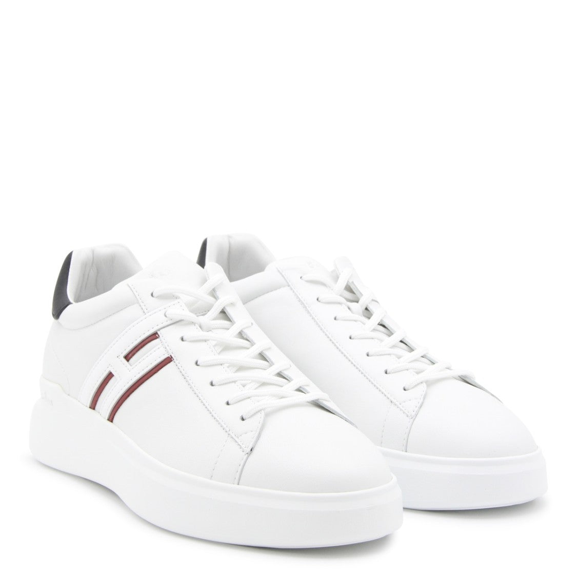 Hogan White Leather H580 Sneakers