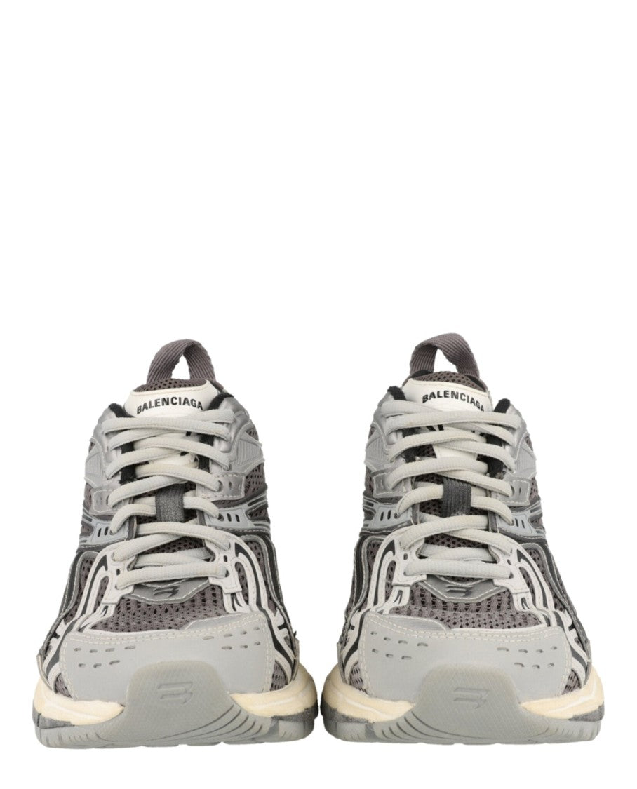 Balenciaga Mesh Rubber Distressed X-Pander Sneakers