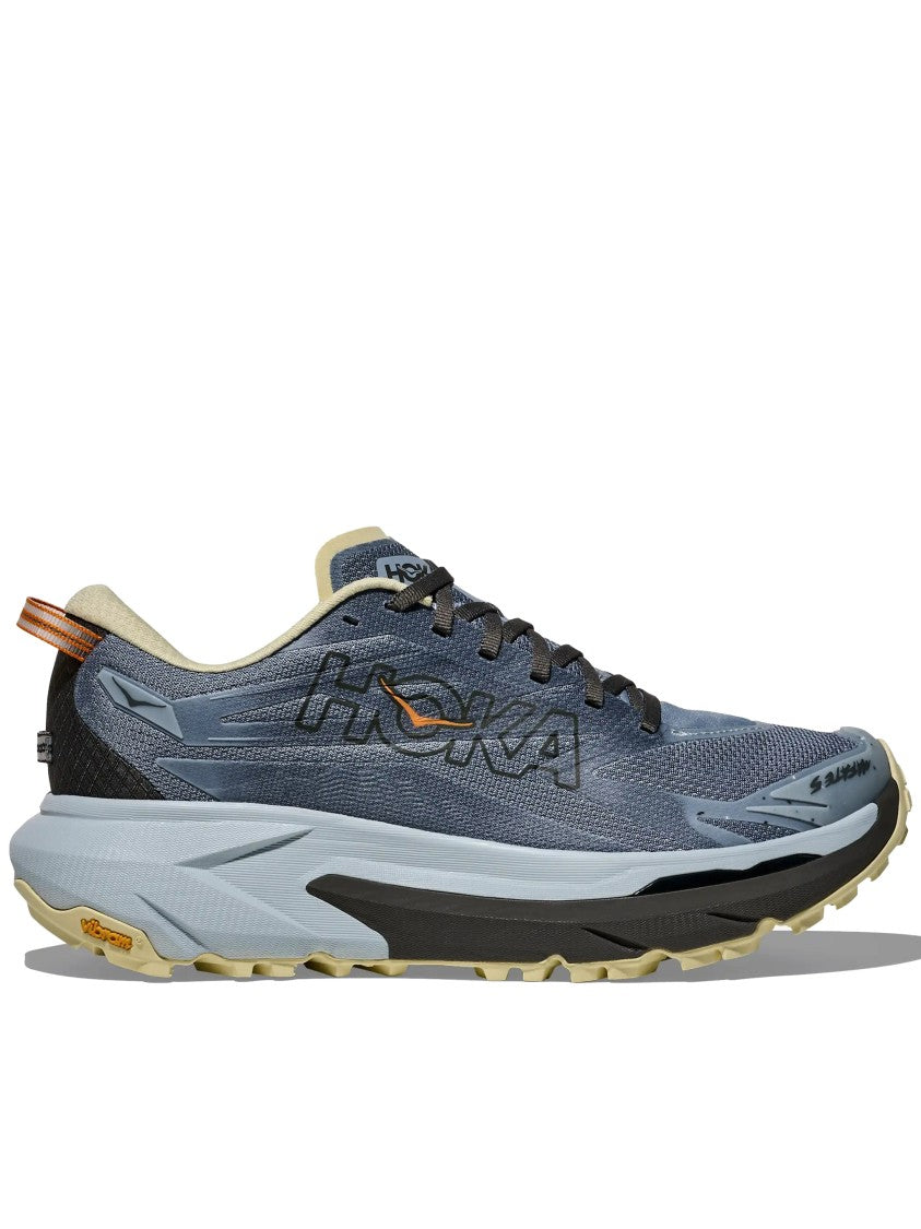 Hoka Streamlined Blue-Gray Athletic Sneakers
