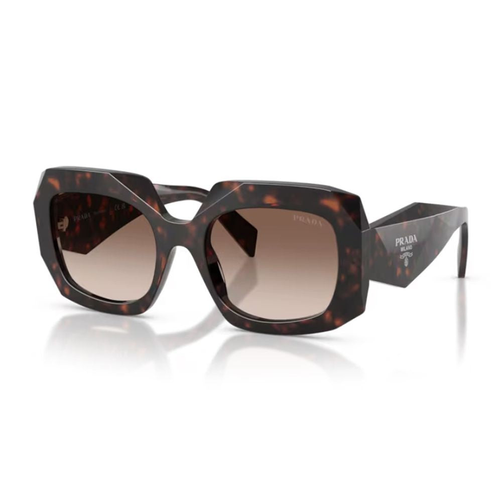 Prada Pr B23s Symbole Oversized Square Sunglasses