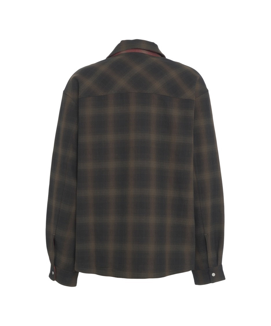 Represent Plaid Patterned Represent Overshirt