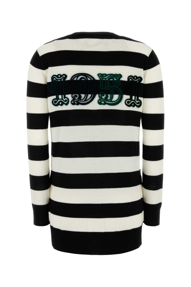 Max Mara Embroidered Wool Fiemme Cardigan