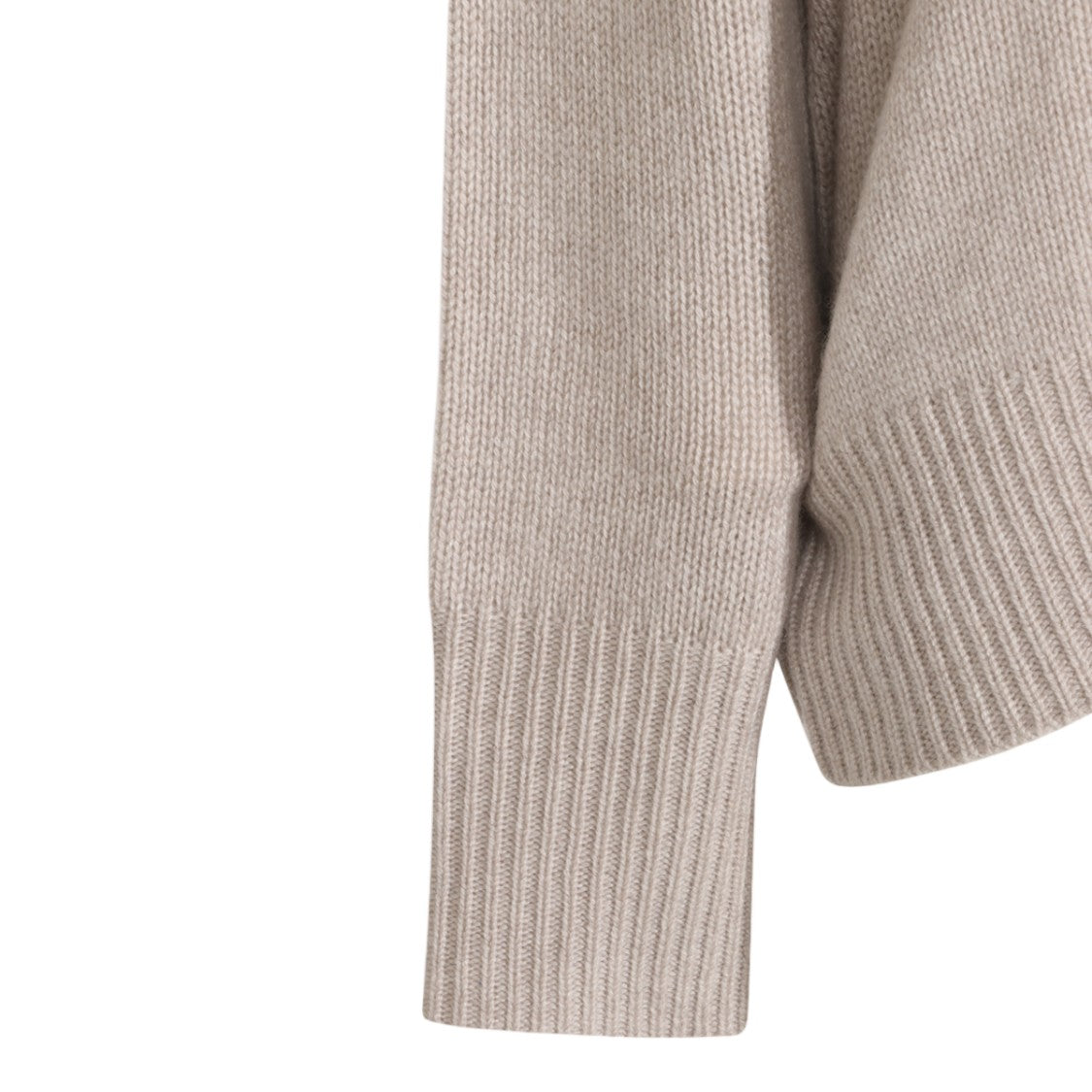 Lisa Yang Ribbed Turtleneck Sweater With Relaxed Fit And Wide Cuffs