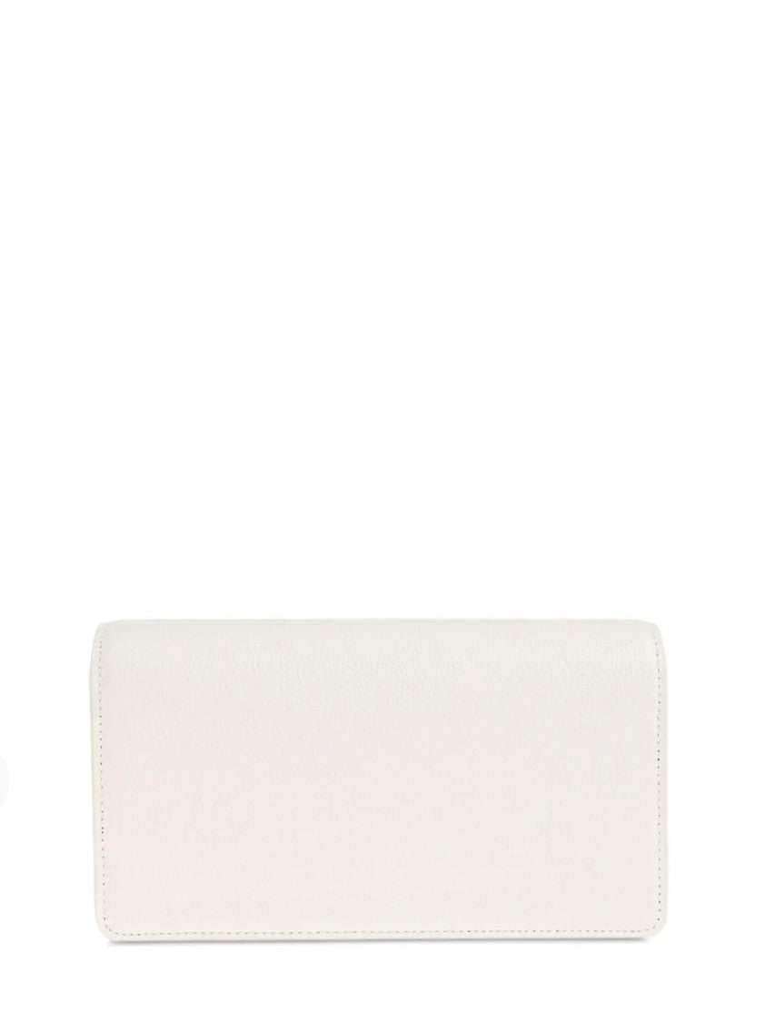 Emporio Armani Dug Grain Finish Chain Shoulder Bag