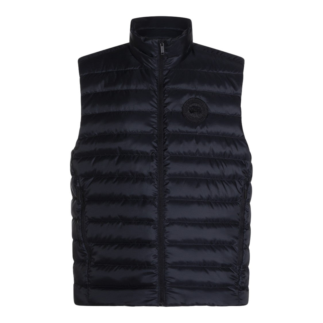 Canada Goose Sleeveless Quilted Vest With High Collar