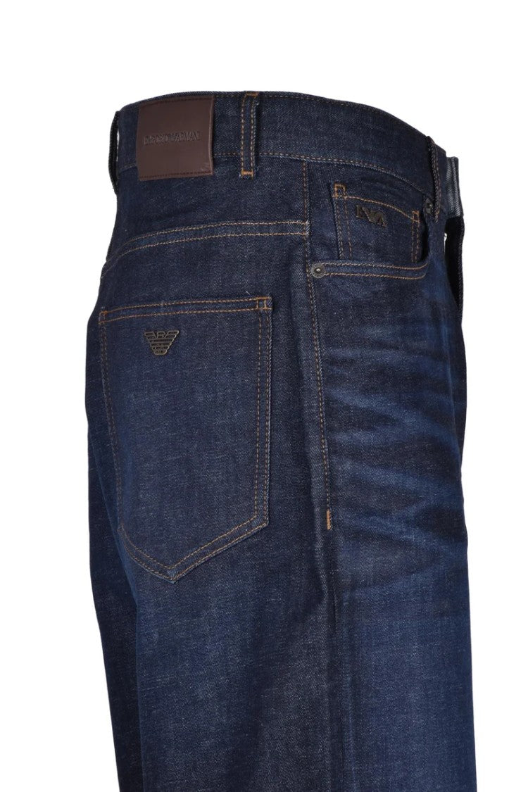 Emporio Armani Loose Fit Jeans - Blue