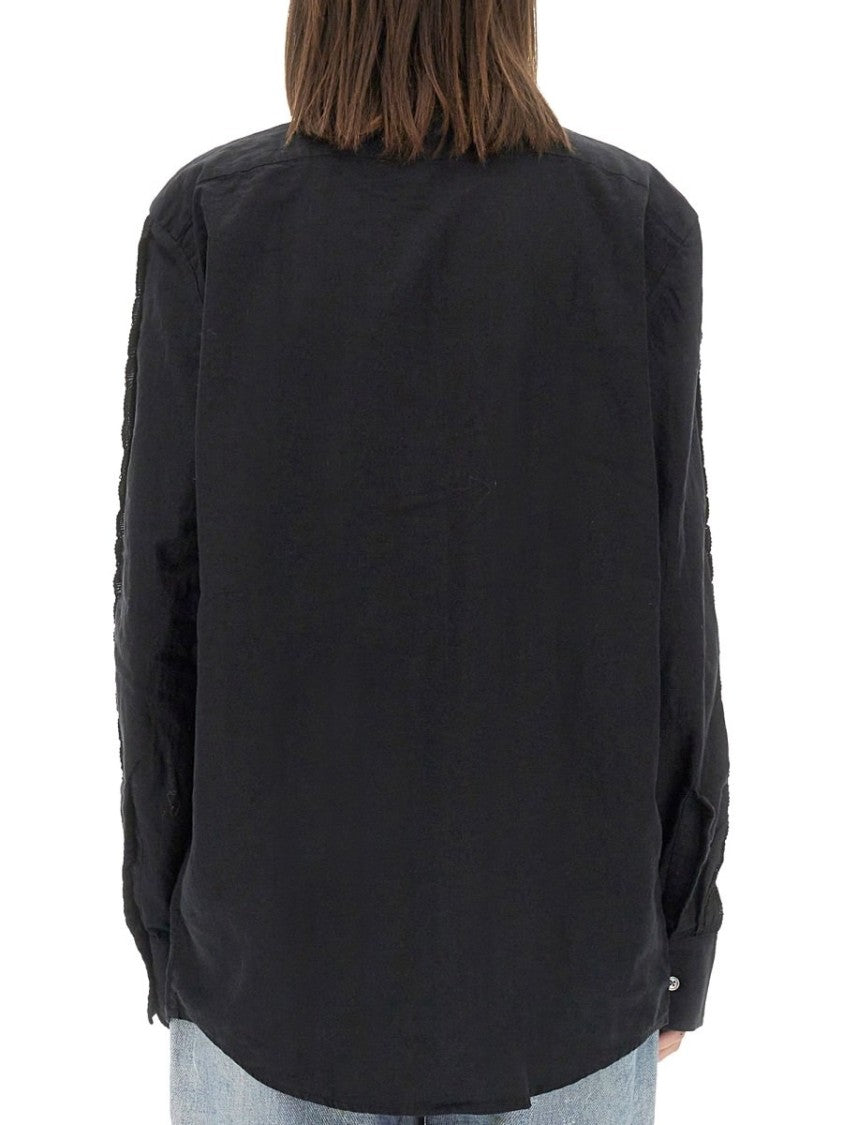 Our Legacy Long-Sleeved Black Casual Shirt