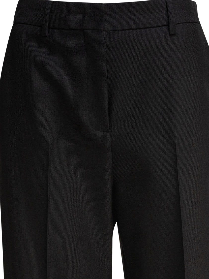 Valentino Tailored Black Wool Trousers