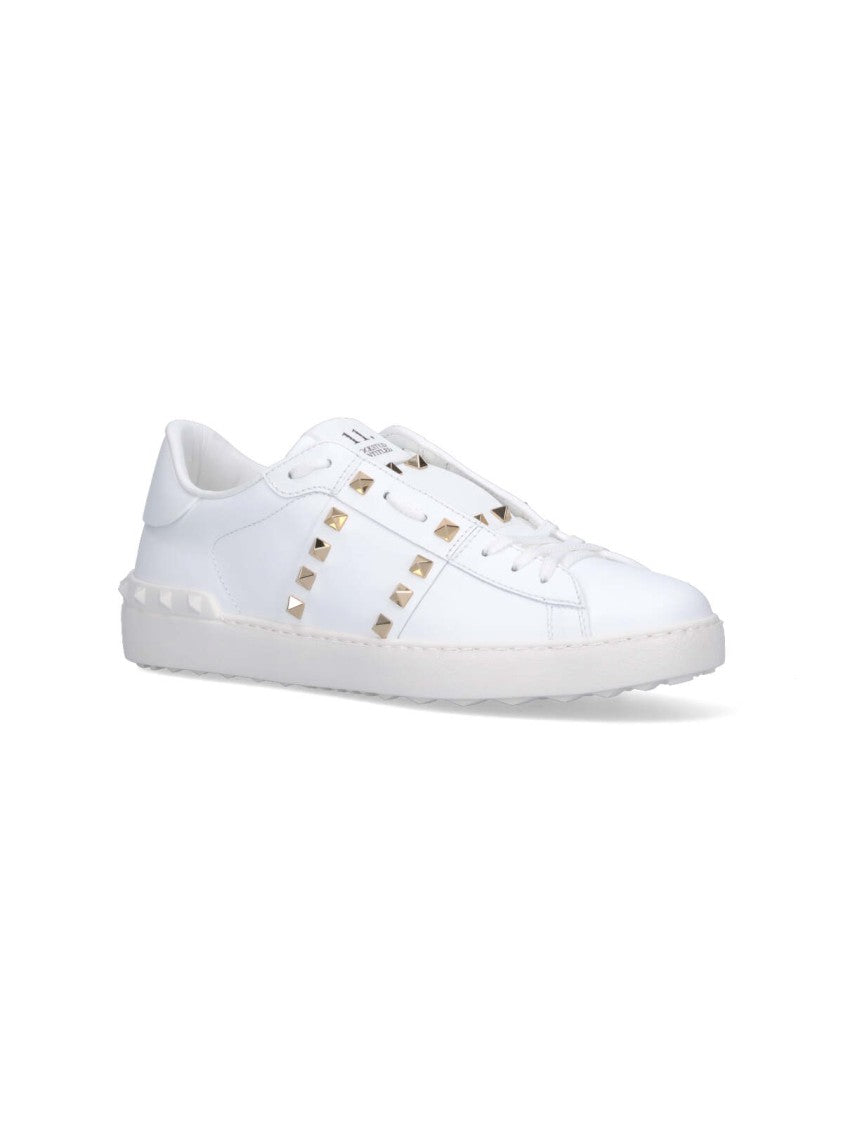 Valentino Garavani 'Rockstud' Sneakers – White