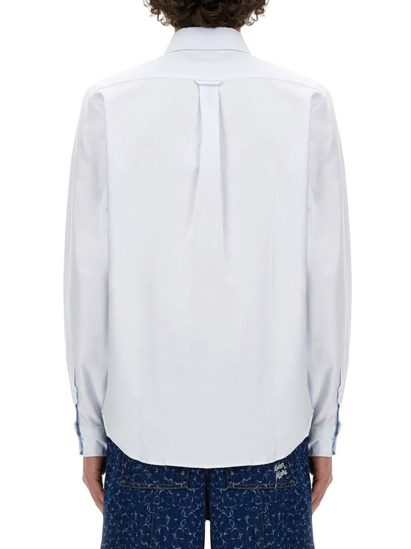Maison Kitsuné Tailored Long-Sleeve Cotton Shirt