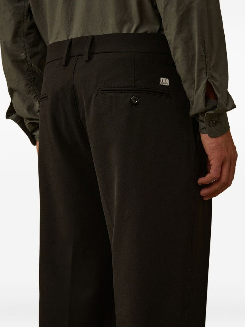 C.P. Company Loose-Fit Cargo Trousers In Wool-Blend Stretch Gabardine