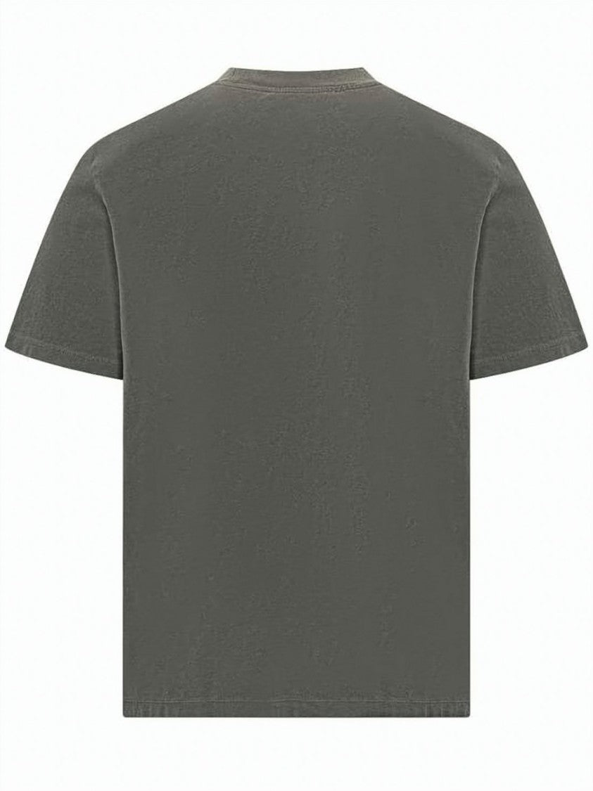 Our Legacy Boxy Short-Sleeved T-Shirt In Soft Grey Cotton