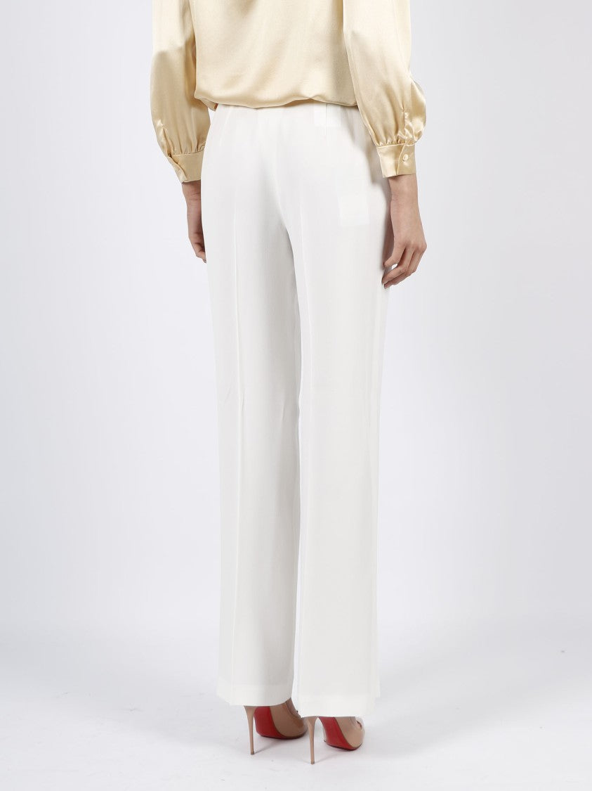 Alberta Ferretti Tailored Enver Satin Trousers