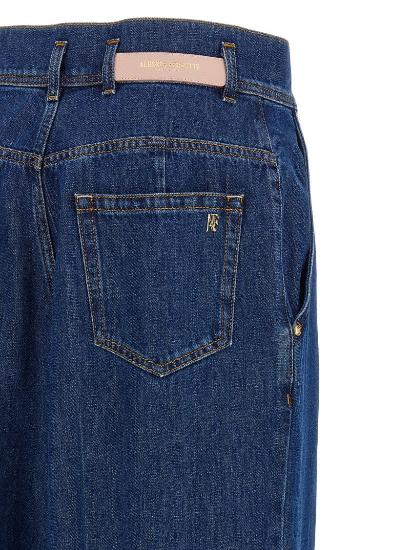 Alberta Ferretti 'Iriscut' Jeans