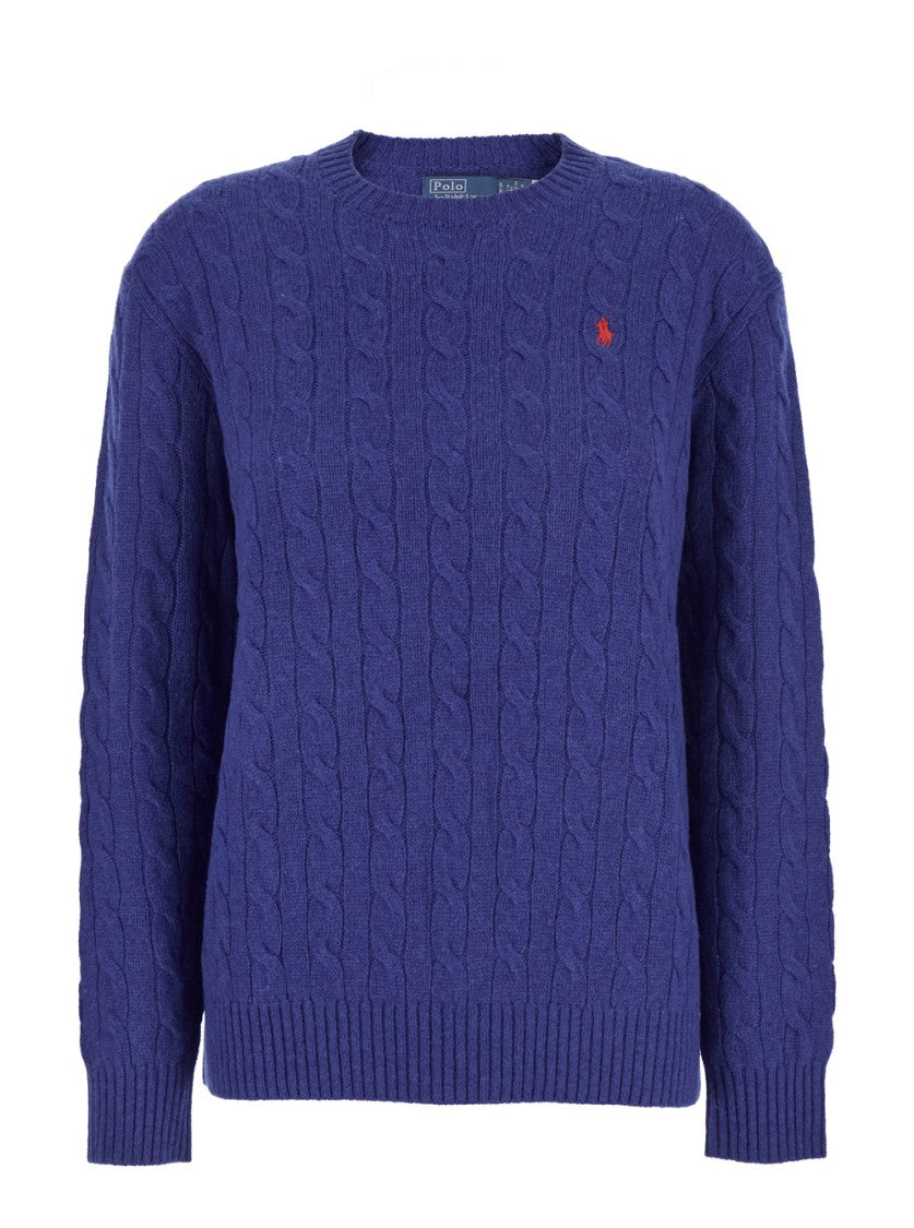Polo Ralph Lauren Classic Cable Knit Oversized Sweater