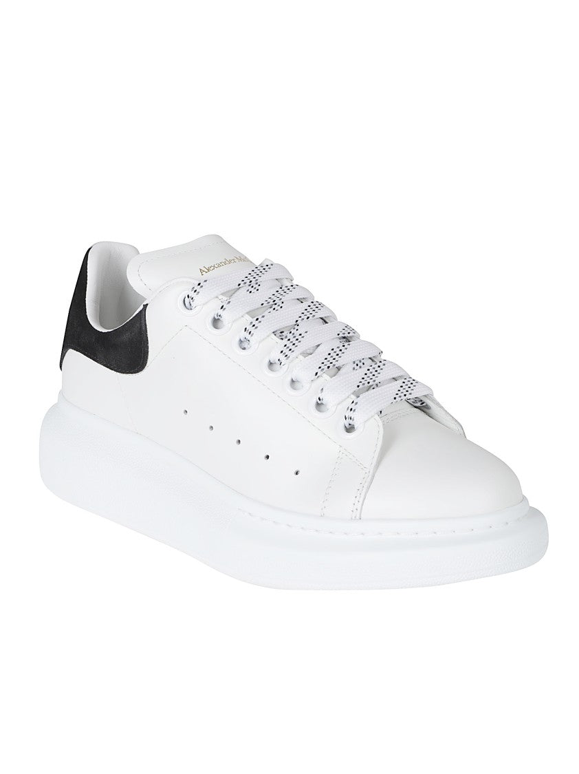 Alexander Mcqueen White Calf Leather Oversize Sneakers