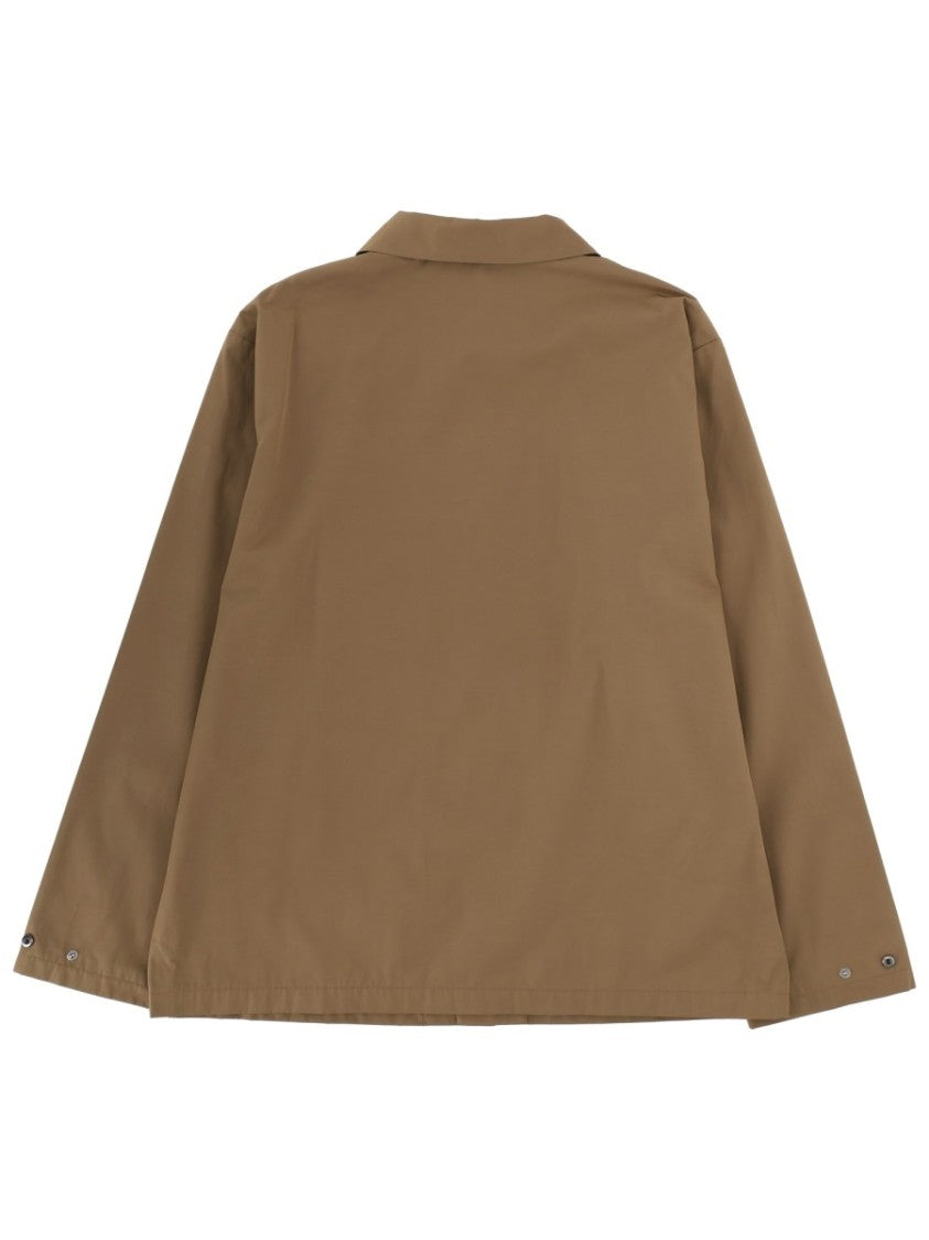 A.P.C. Snap Button Cotton-Blend Classic Jacket