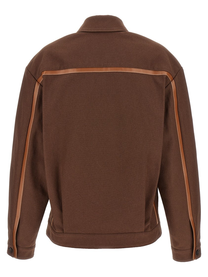 Miu Miu Logo Patch Blouson