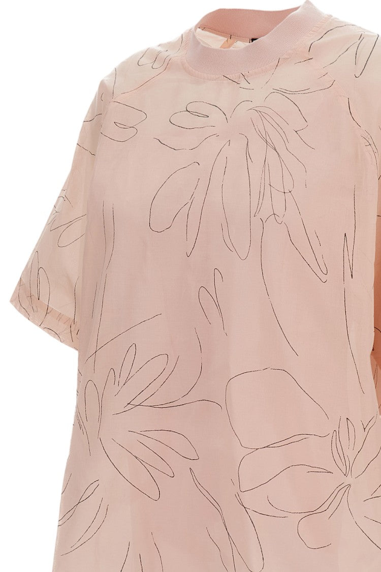 Plan C Short Sleeves Cotton Top