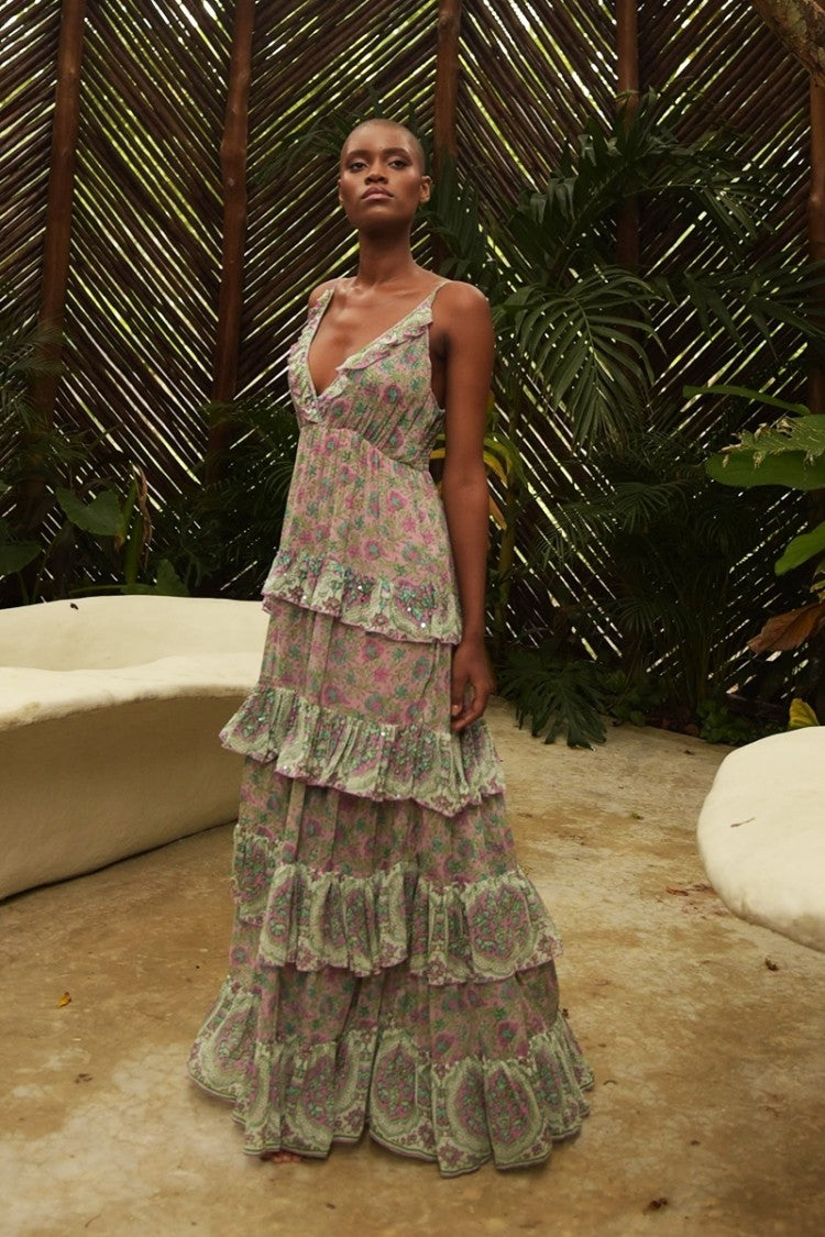 Miss June Long Dress Pamela