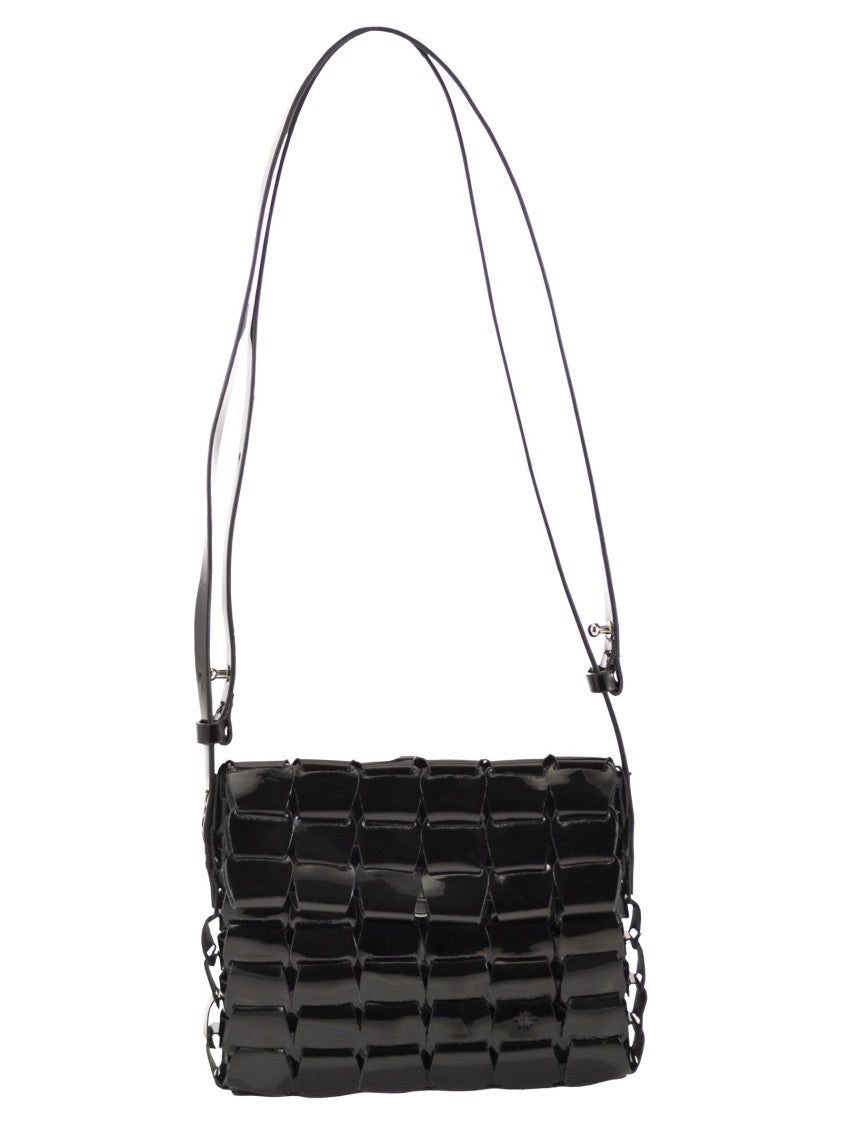 Dragon Link Pochette - Woven Leather Bag