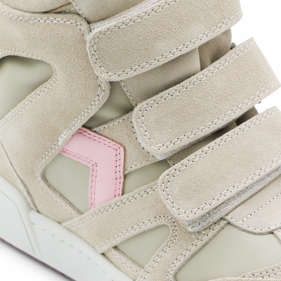 Isabel Marant Sculpted Sole Sneakers With Smooth Upper