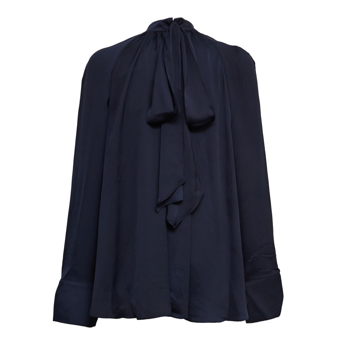 Rotate Kitty Satin Bow Shirt
