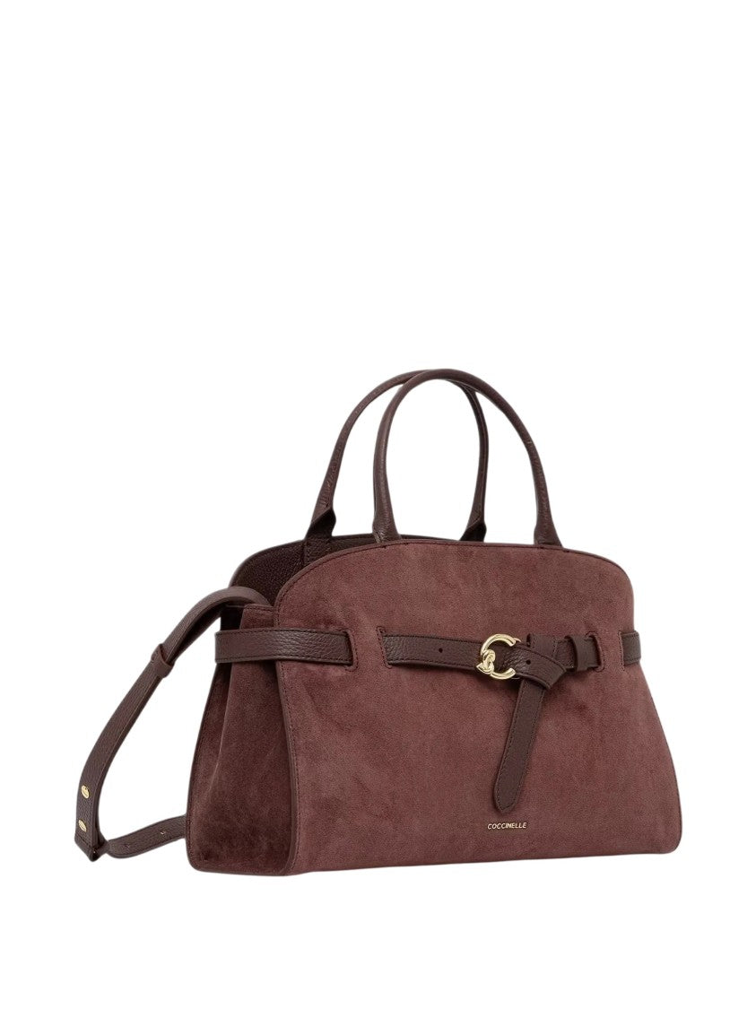 Coccinelle Sabine Suede Medium Suede Medium Handbag