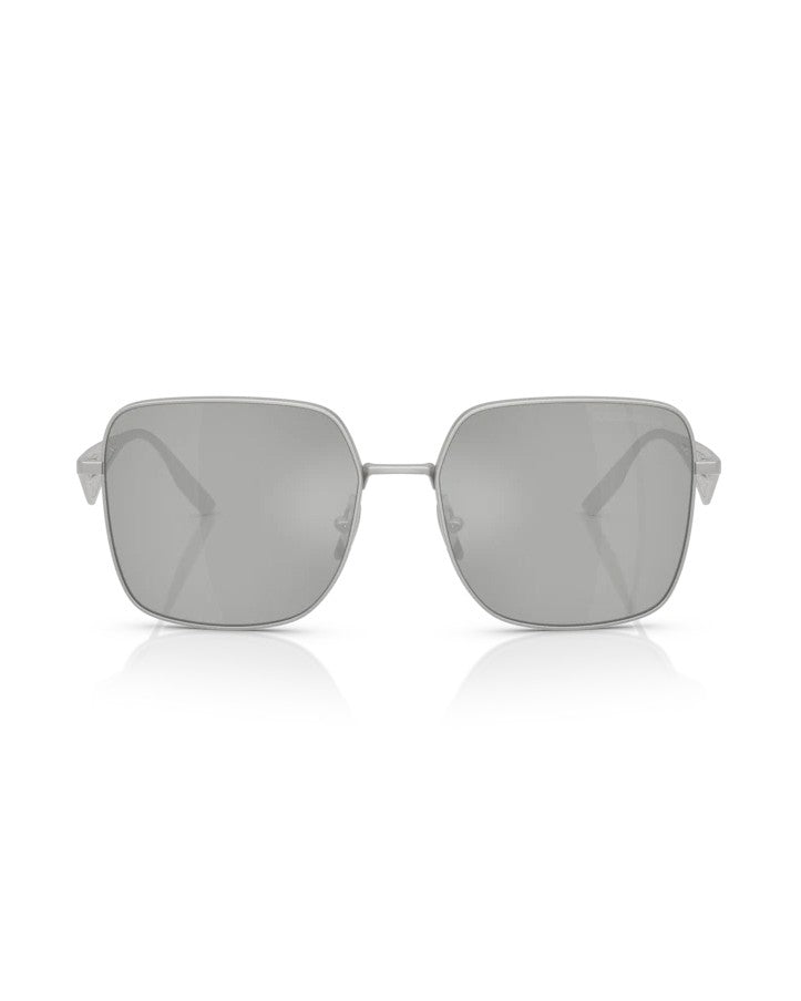 Dolce & Gabbana Square Frame Sunglasses With Clear Mirror Lenses
