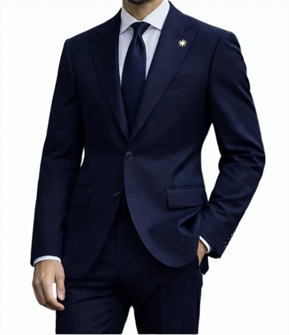 Manuel Ritz Single Breasted Two Piece Suit