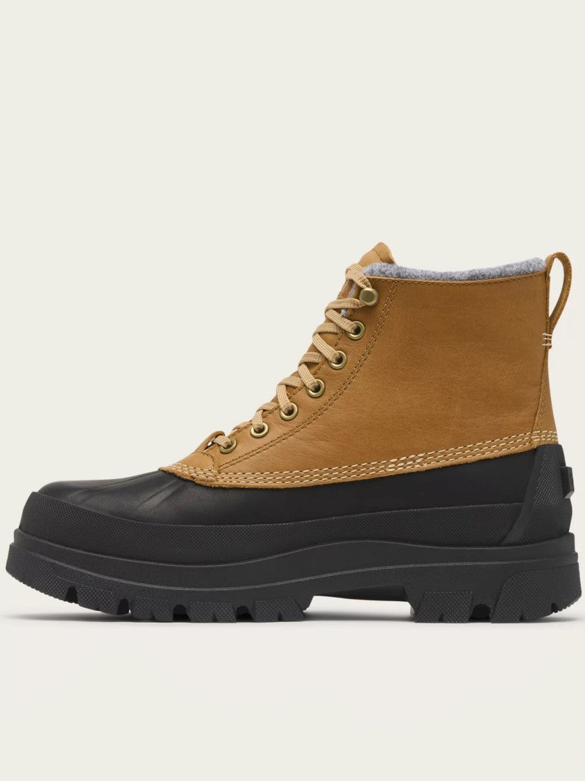 Sorel Daystorm Horizon Gtx Brown Leather Rubber Boots