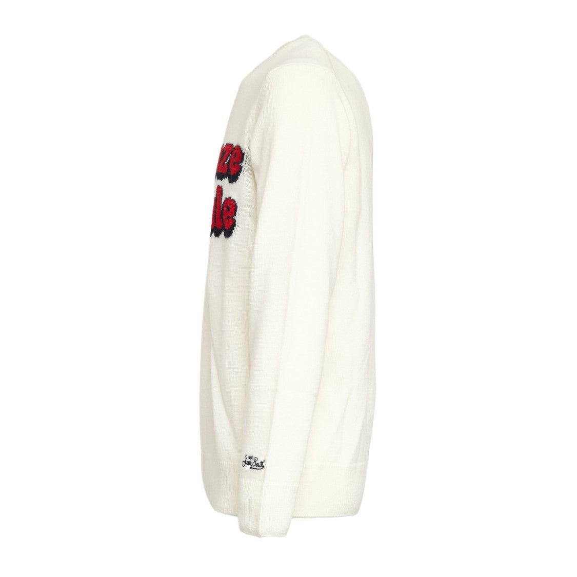 Mc2 Saint Barth Heron Christmas Holiday Jacquard Sweater