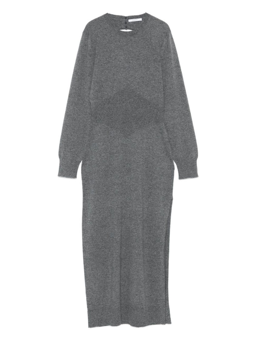 Givenchy Dress In Cashmere With Open Back