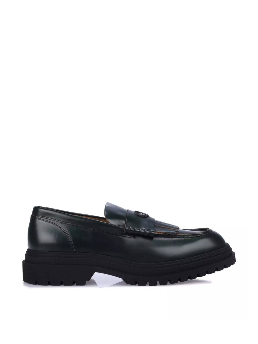 Fred Perry Logo Fringed Penny Loafers